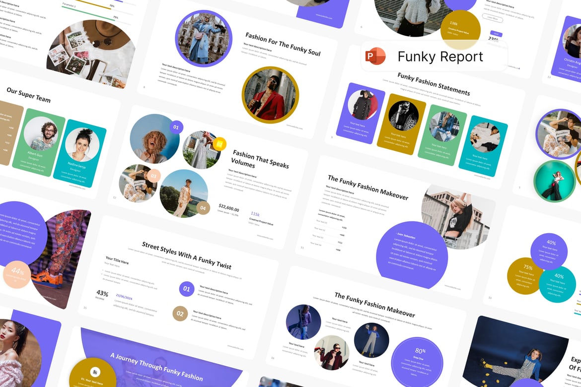 Template Presentasi PowerPoint Kreatif dan Menarik