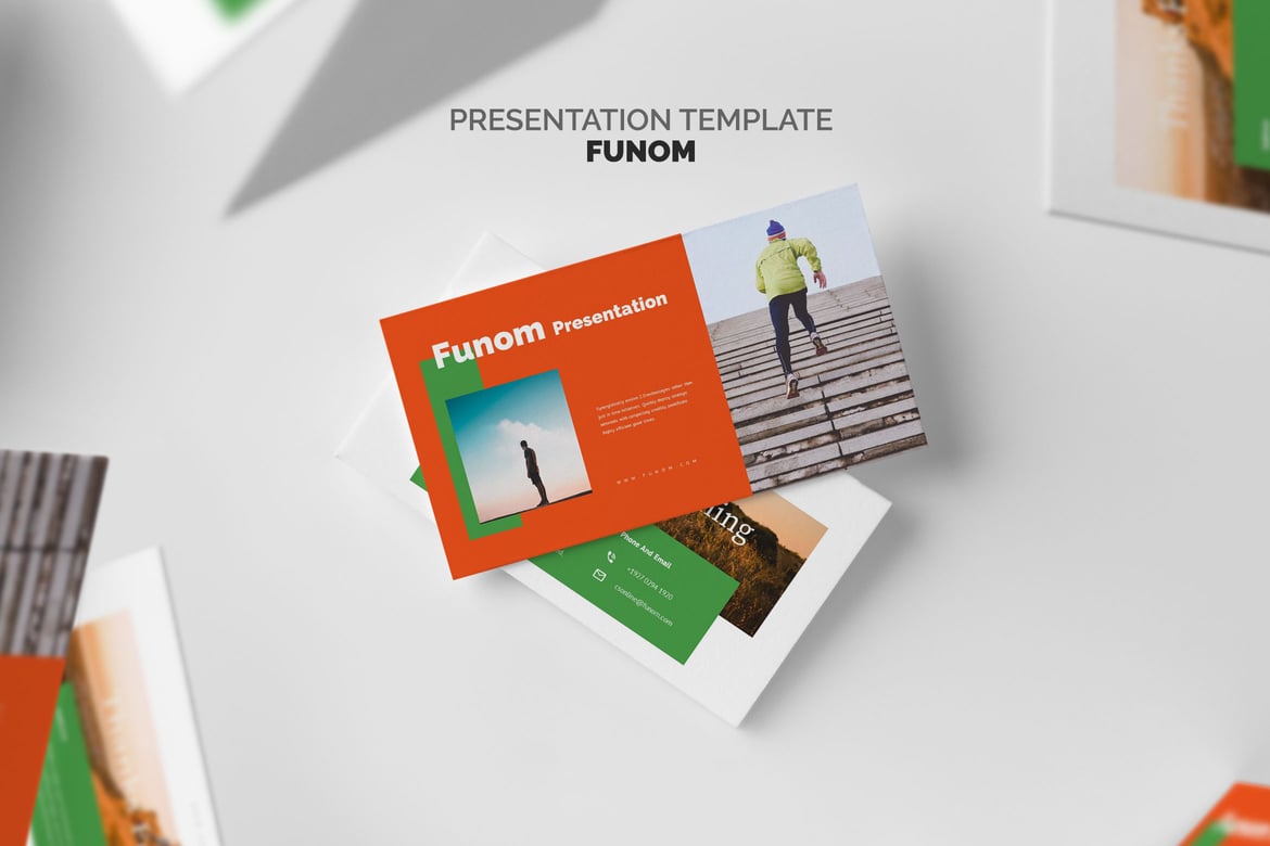 Template Presentasi PowerPoint Gaya Hidup Olahraga yang Menyenangkan