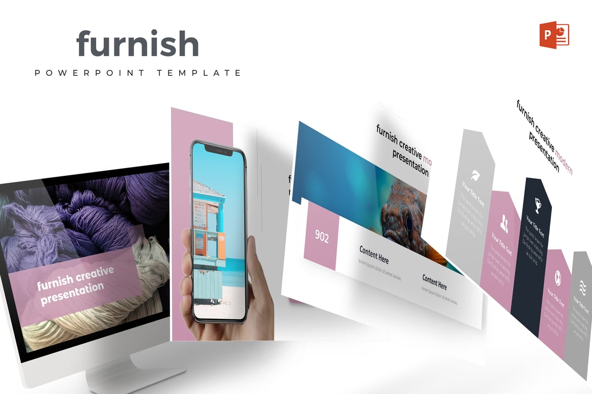Furnish - Template Powerpoint Serbaguna untuk Presentasi Profesional