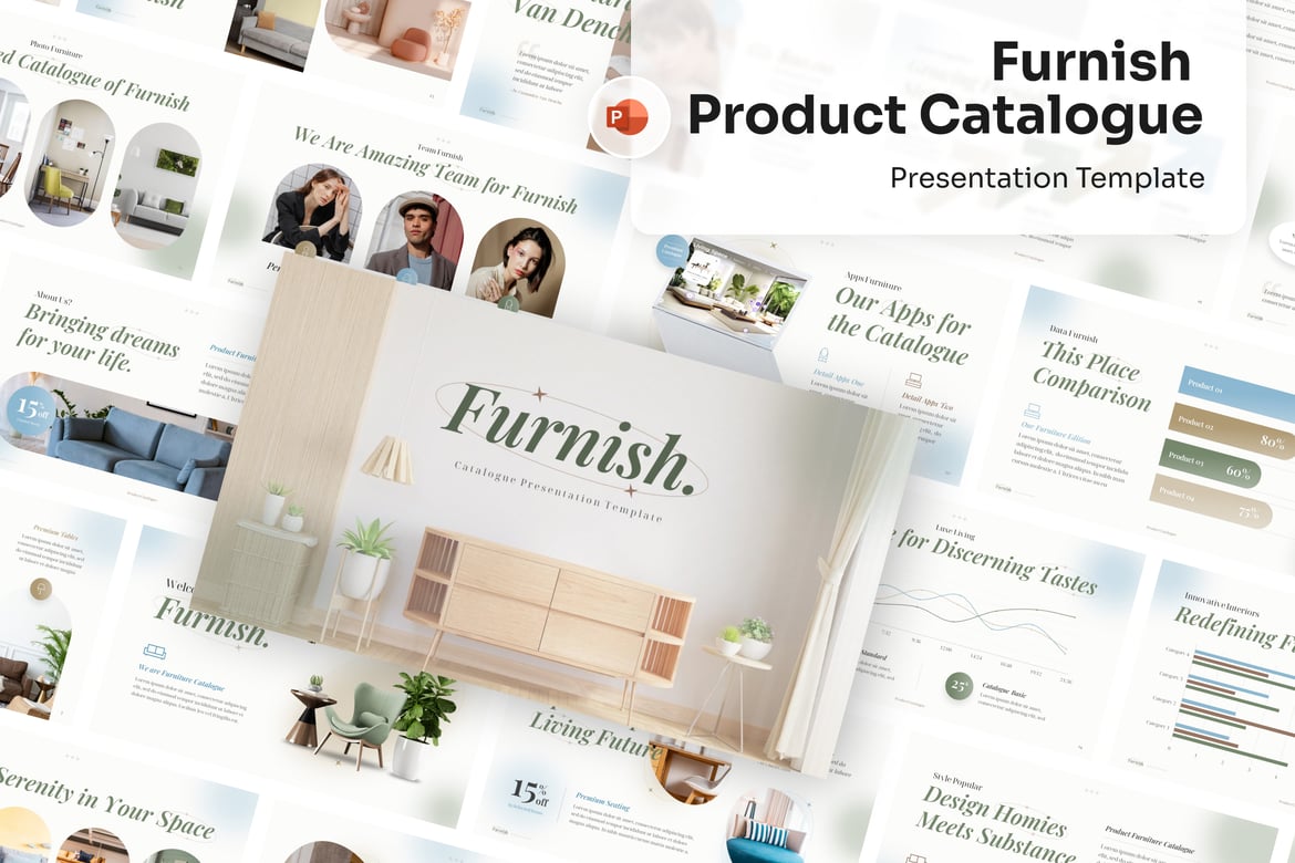 Template Presentasi Katalog Produk yang Menarik