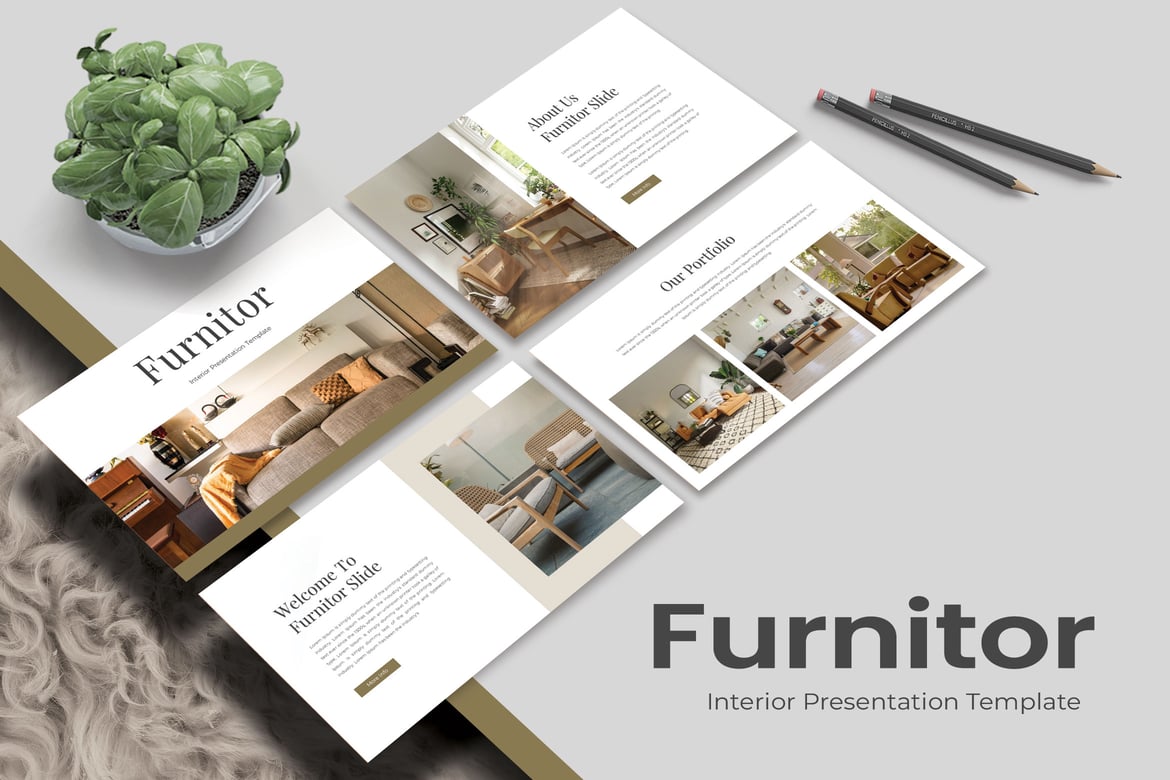 Template Powerpoint Furnitor: Solusi Presentasi Modern dan Kreatif