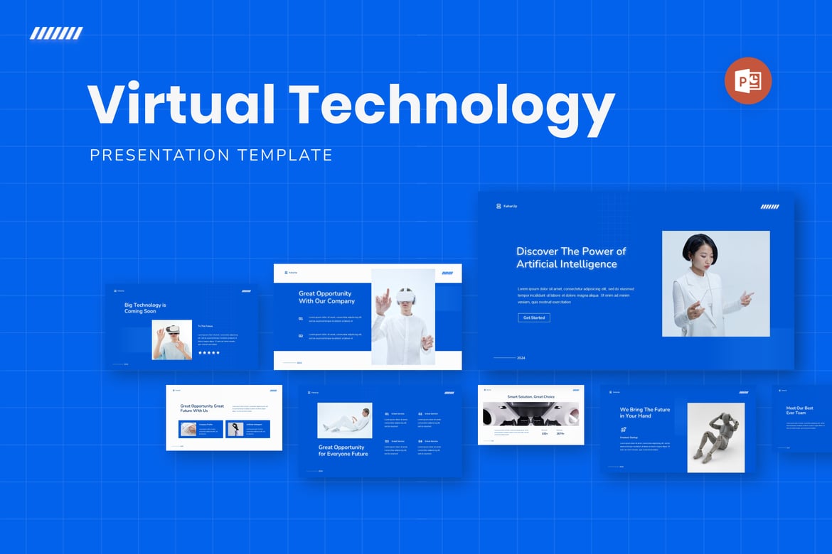 Template Presentasi Teknologi Masa Depan untuk PowerPoint yang Menakjubkan