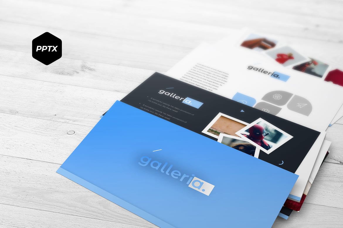 Galleria - Template PowerPoint Serbaguna