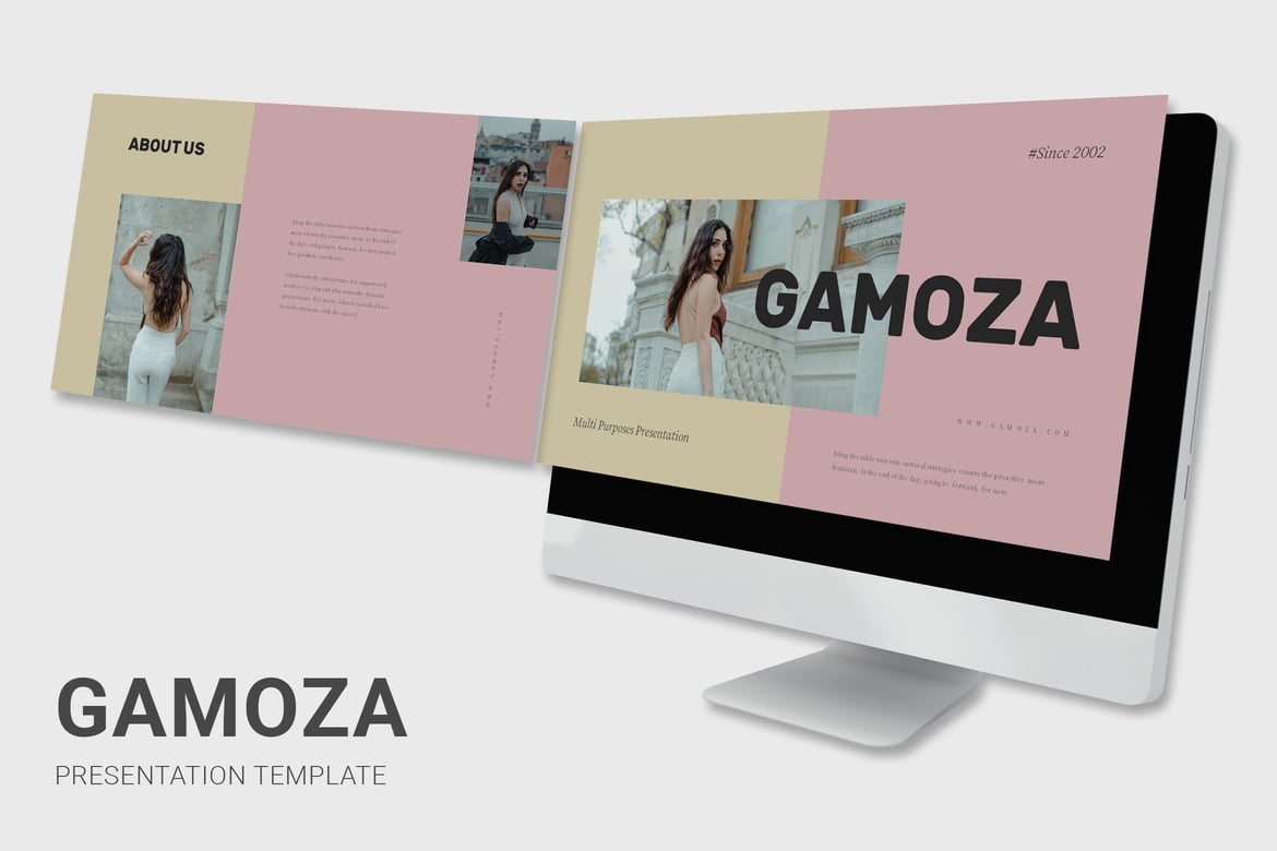 Gamoza - Template PowerPoint Serbaguna untuk Presentasi yang Menarik