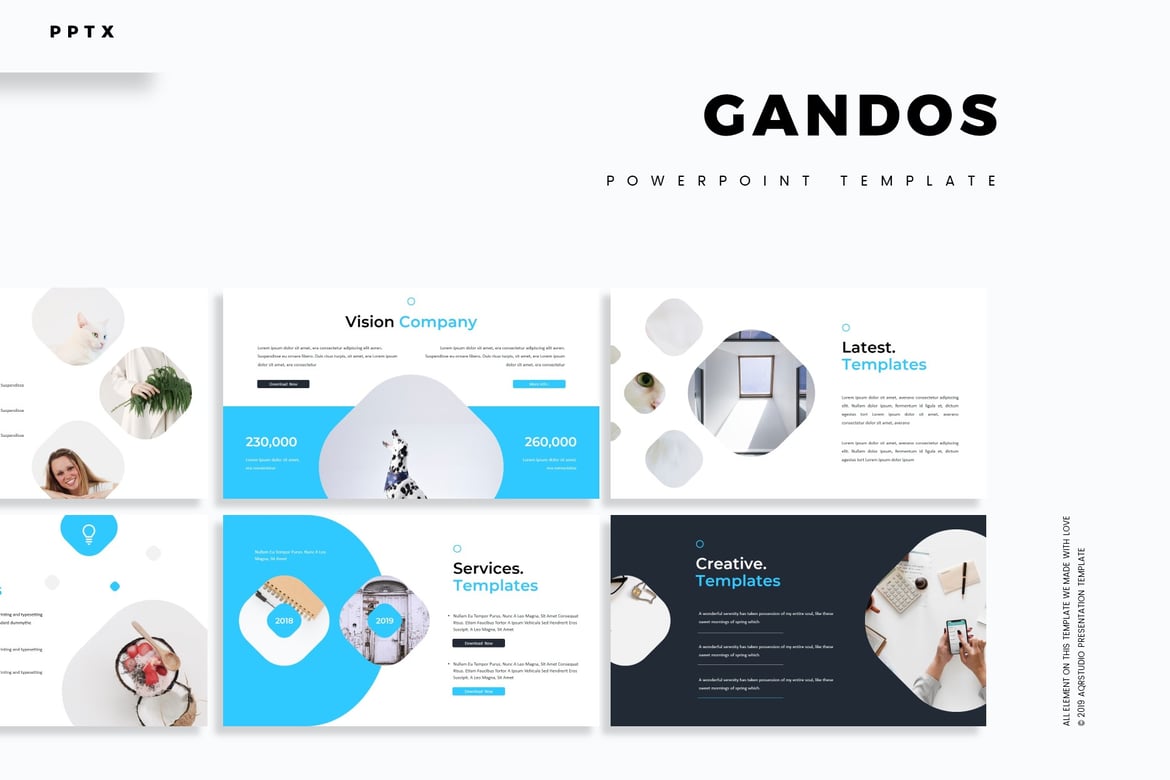 Gandos - Template Powerpoint Serbaguna dan Menarik