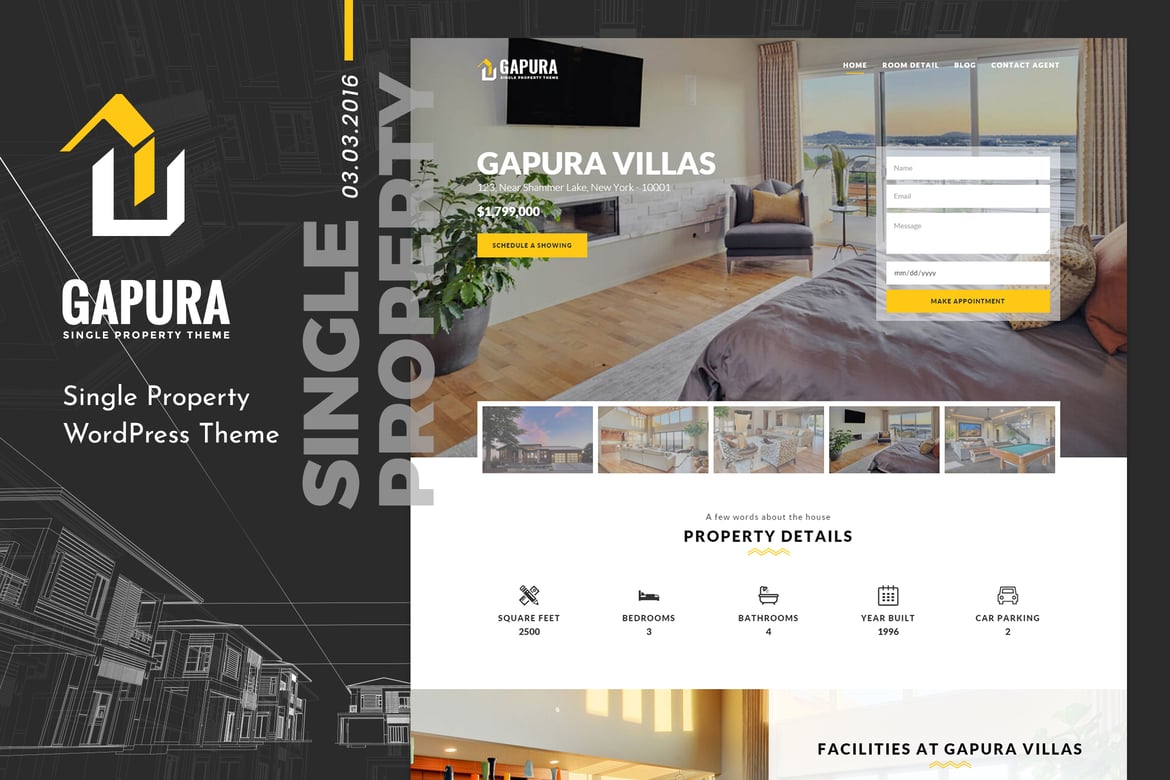 Gapura | Template Website Properti Satu Halaman yang Menawan