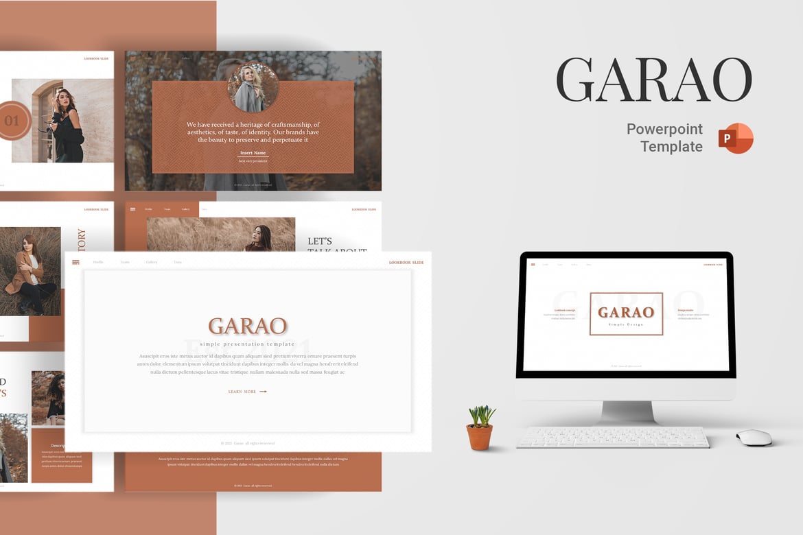 Garao - Template Presentasi PowerPoint yang Menarik dan Multifungsi
