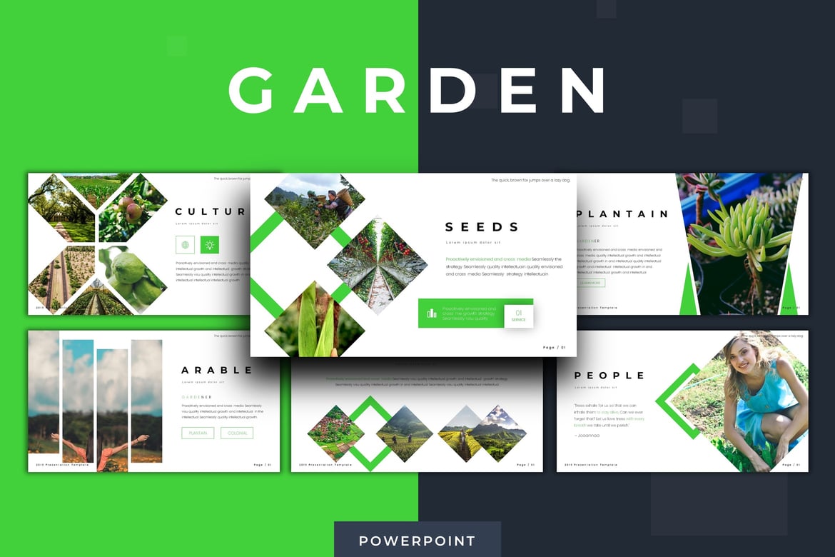 Template Powerpoint Garden: Solusi Kreatif untuk Presentasi Anda