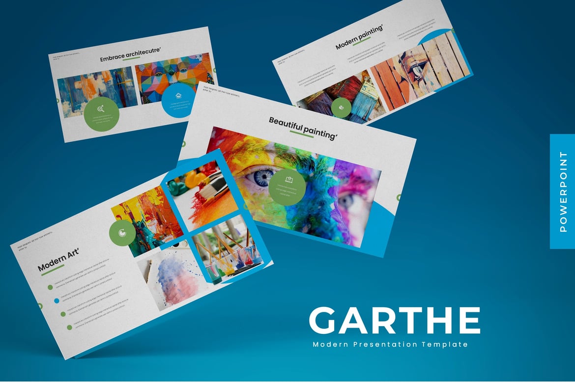 Garthe - Template Powerpoint Profesional dan Serbaguna