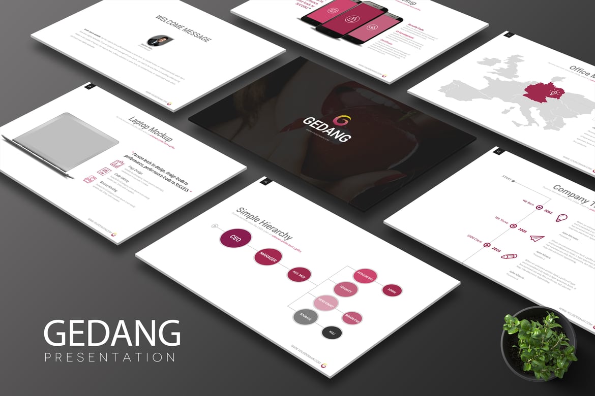 Template PowerPoint Gedang: Presentasi Kreatif dan Profesional