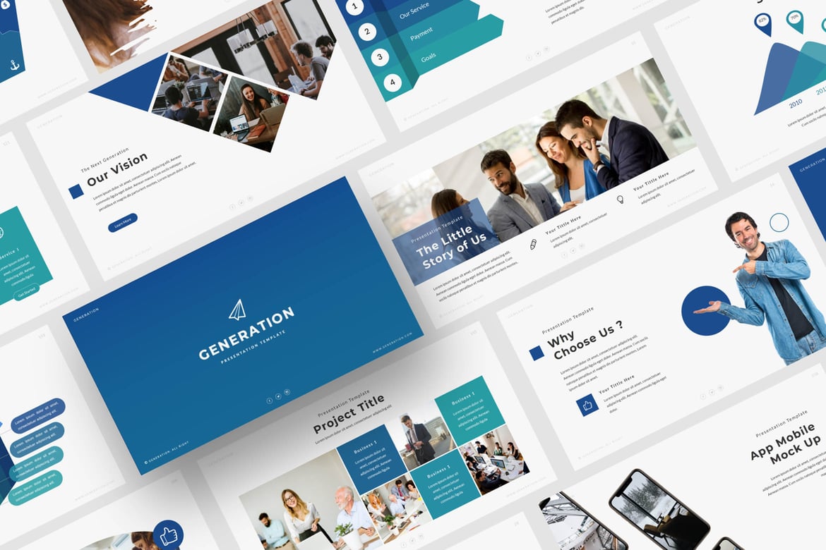 Template Presentasi PowerPoint Generasi Terbaru