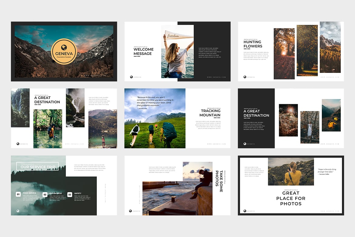 Template PowerPoint Geneva: Presentasi Menarik dan Efisien