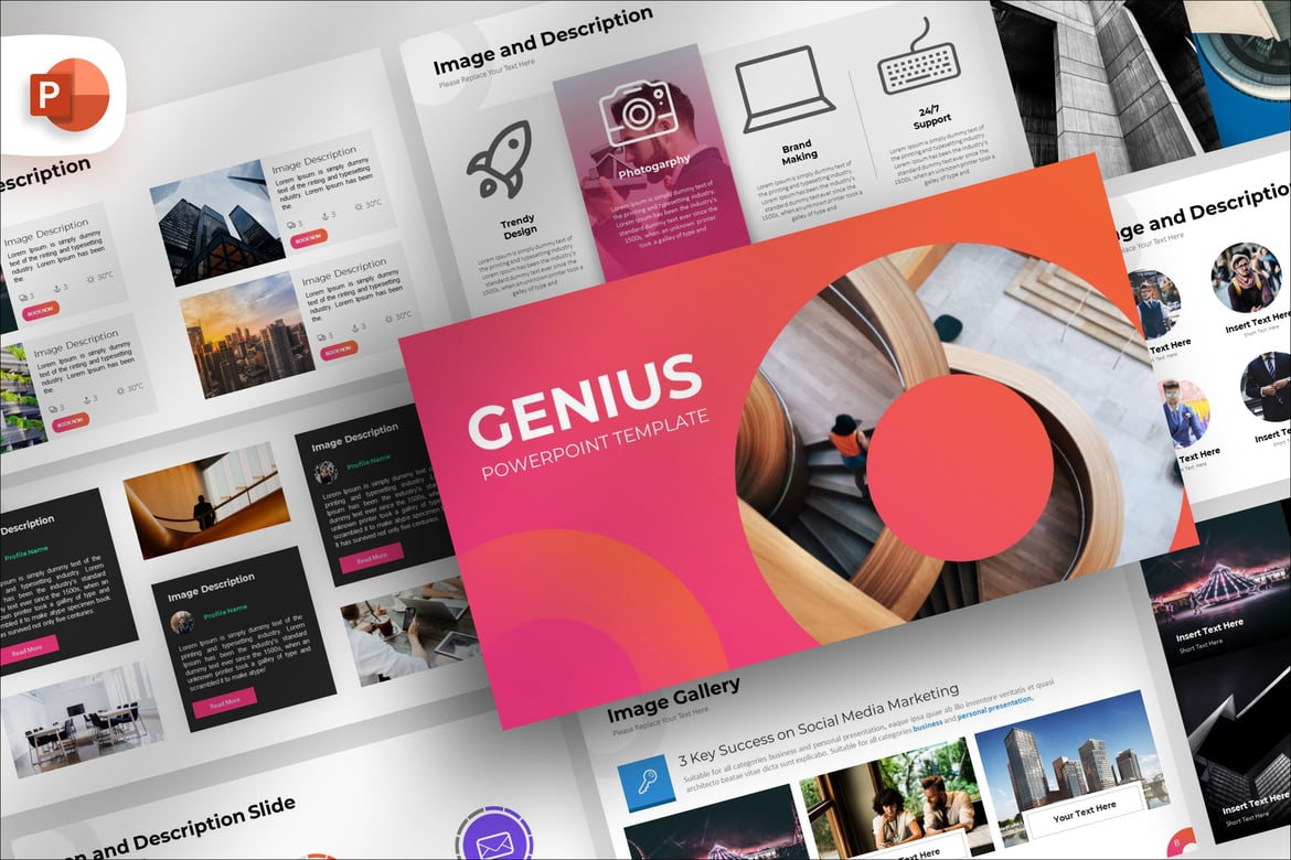 Template PowerPoint Presentasi Bisnis yang Cerdas dan Profesional