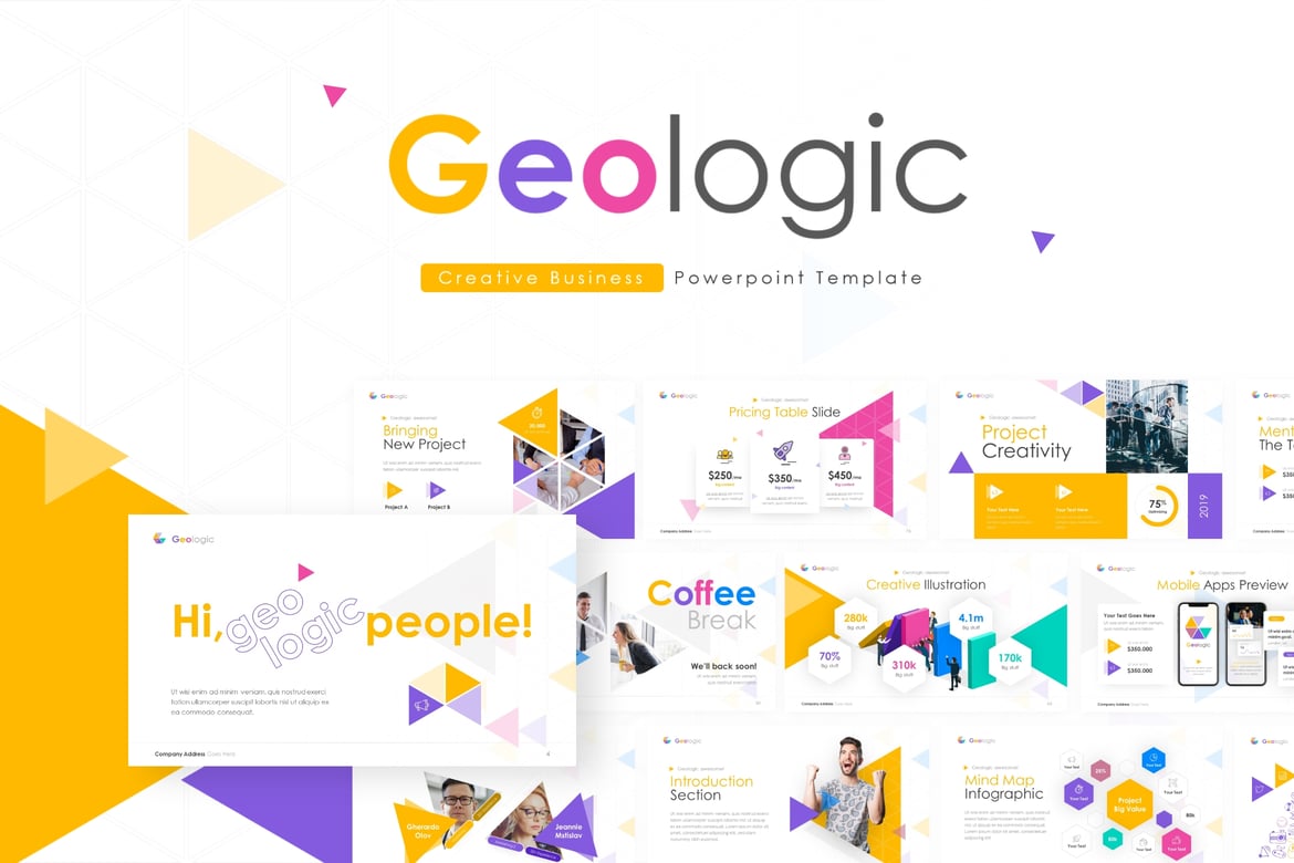 Template PowerPoint Geologi Serbaguna yang Menarik dan Profesional