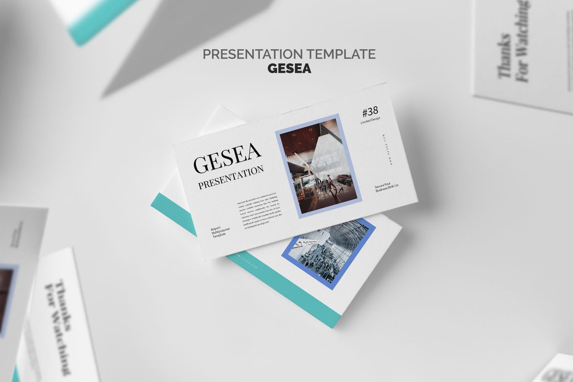 Gesea: Template PowerPoint untuk Bisnis Tour dan Travel yang Menarik