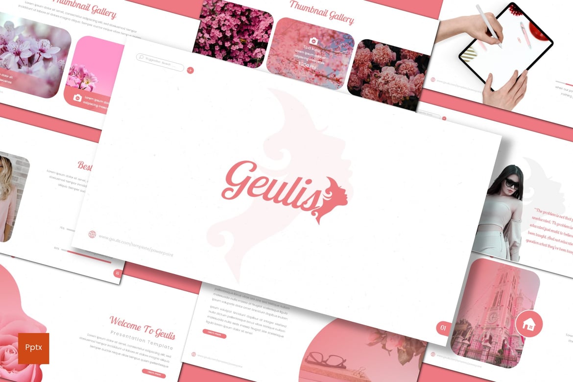 Geulis - Template Presentasi PowerPoint Menarik dan Kreatif
