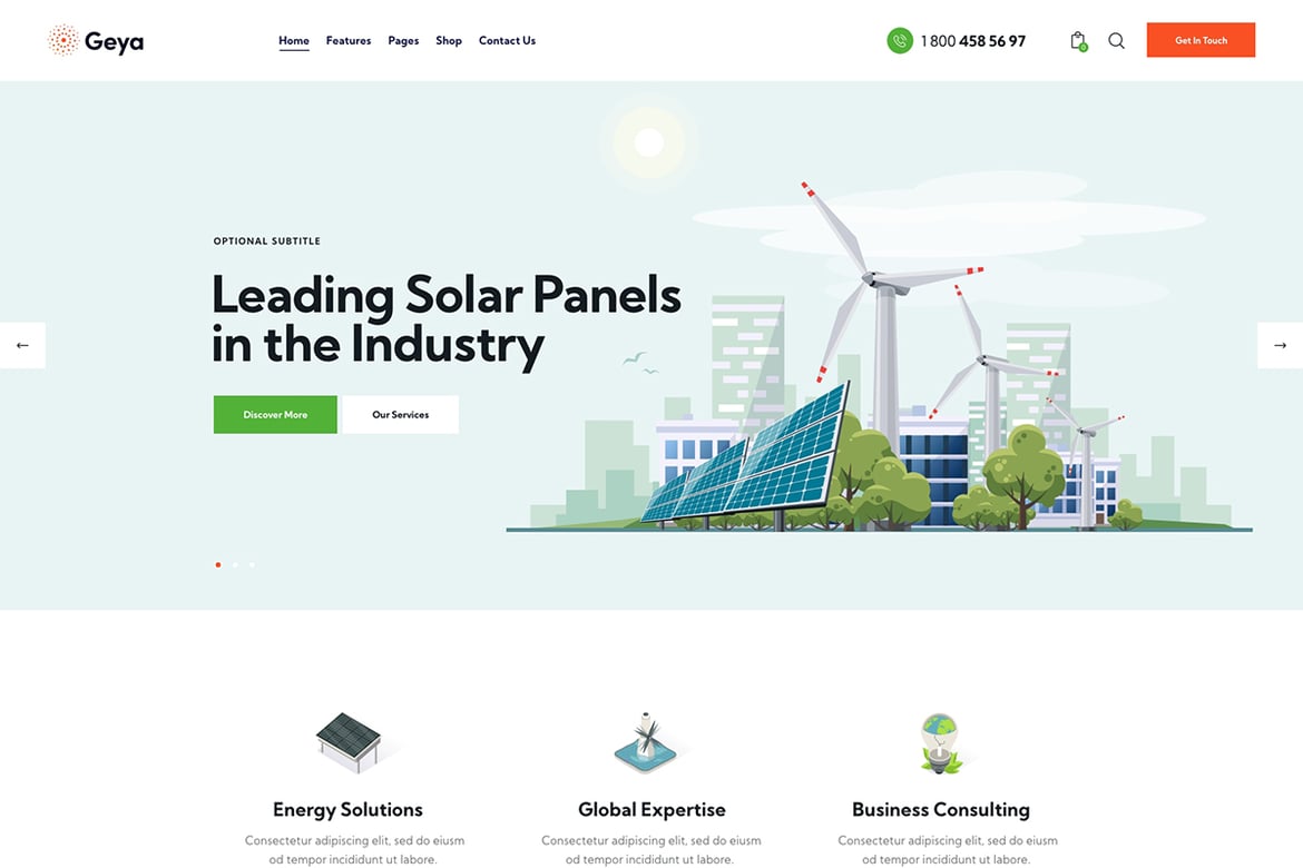 Tema WordPress Geya: Solusi Stylish untuk Bisnis Ramah Lingkungan Anda