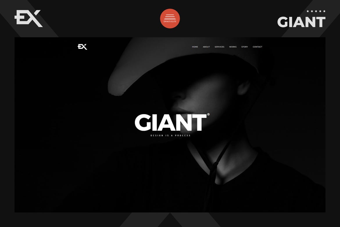 Giant - Template Website Coming Soon yang Responsif dan Modern