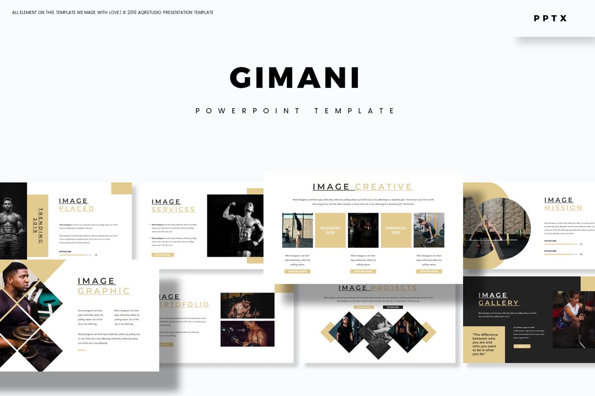 Gimani - Template PowerPoint Serbaguna untuk Presentasi Anda