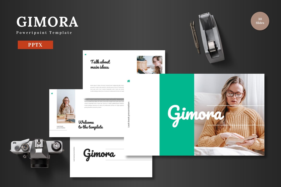 Gimora - Template PowerPoint Profesional dan Menarik