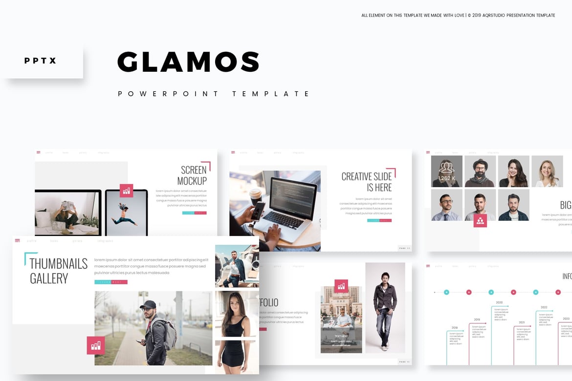 Template Powerpoint Glamos - Solusi Presentasi Menarik dan Profesional