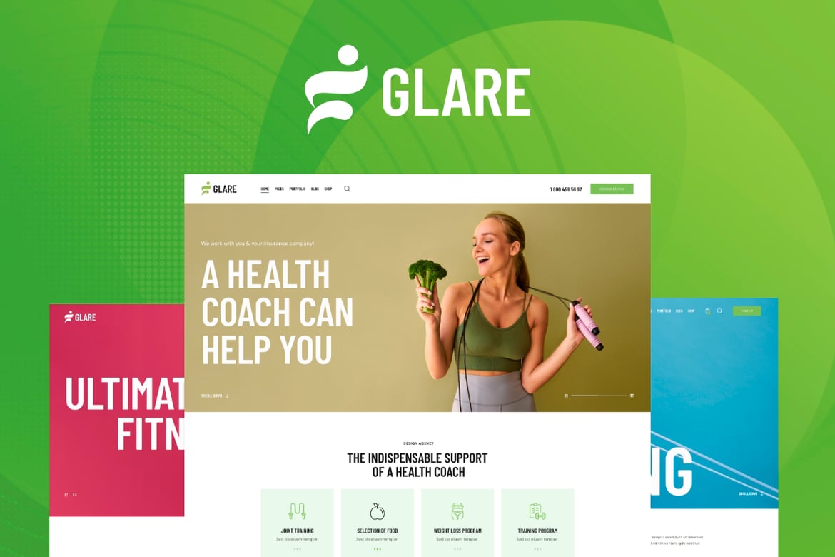 Tema WordPress Olahraga Glare: Solusi Ideal untuk Atlet dan Pelatih