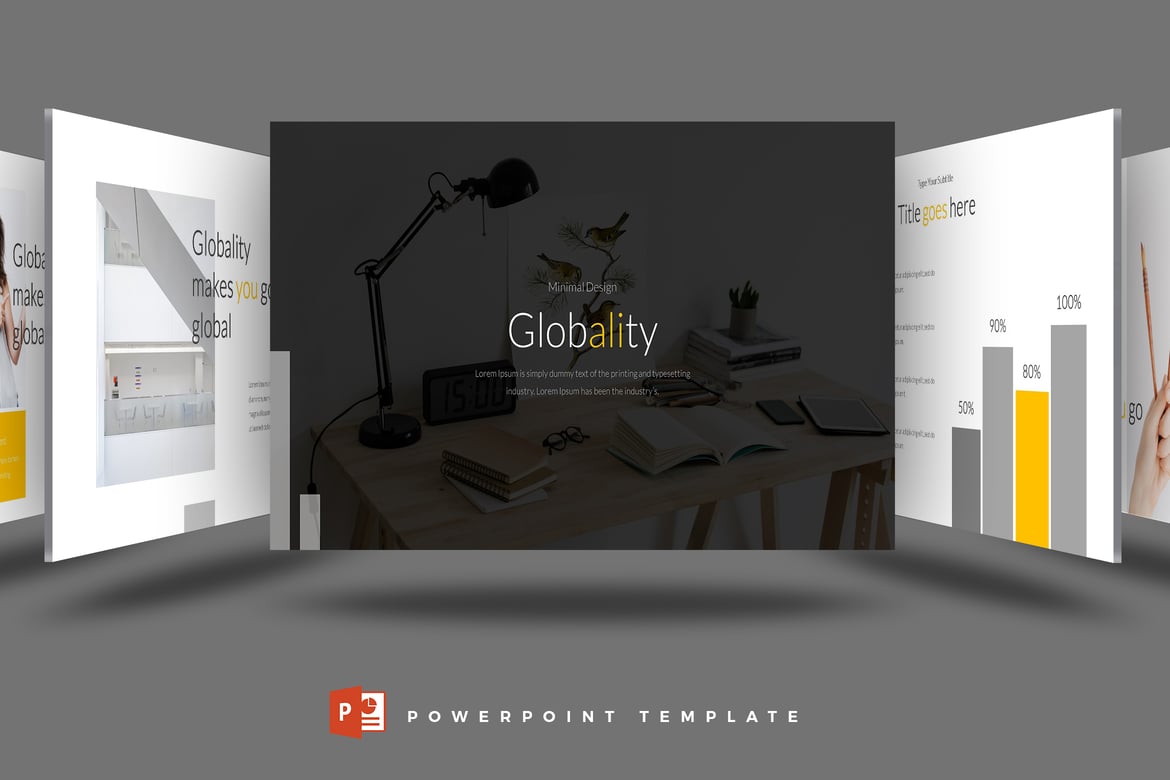 Globality - Template Powerpoint Profesional untuk Segala Keperluan