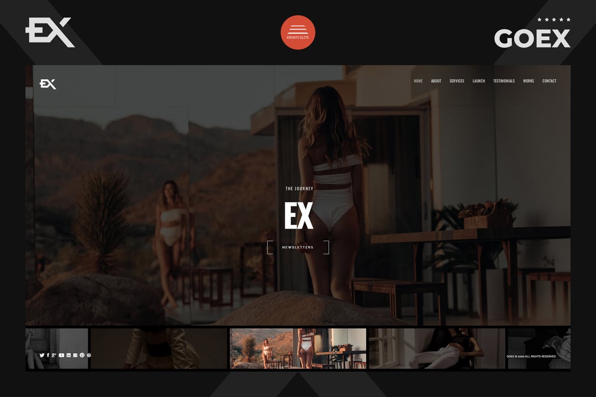 Goex - Template Website Dalam Proses Pembangunan yang Modern