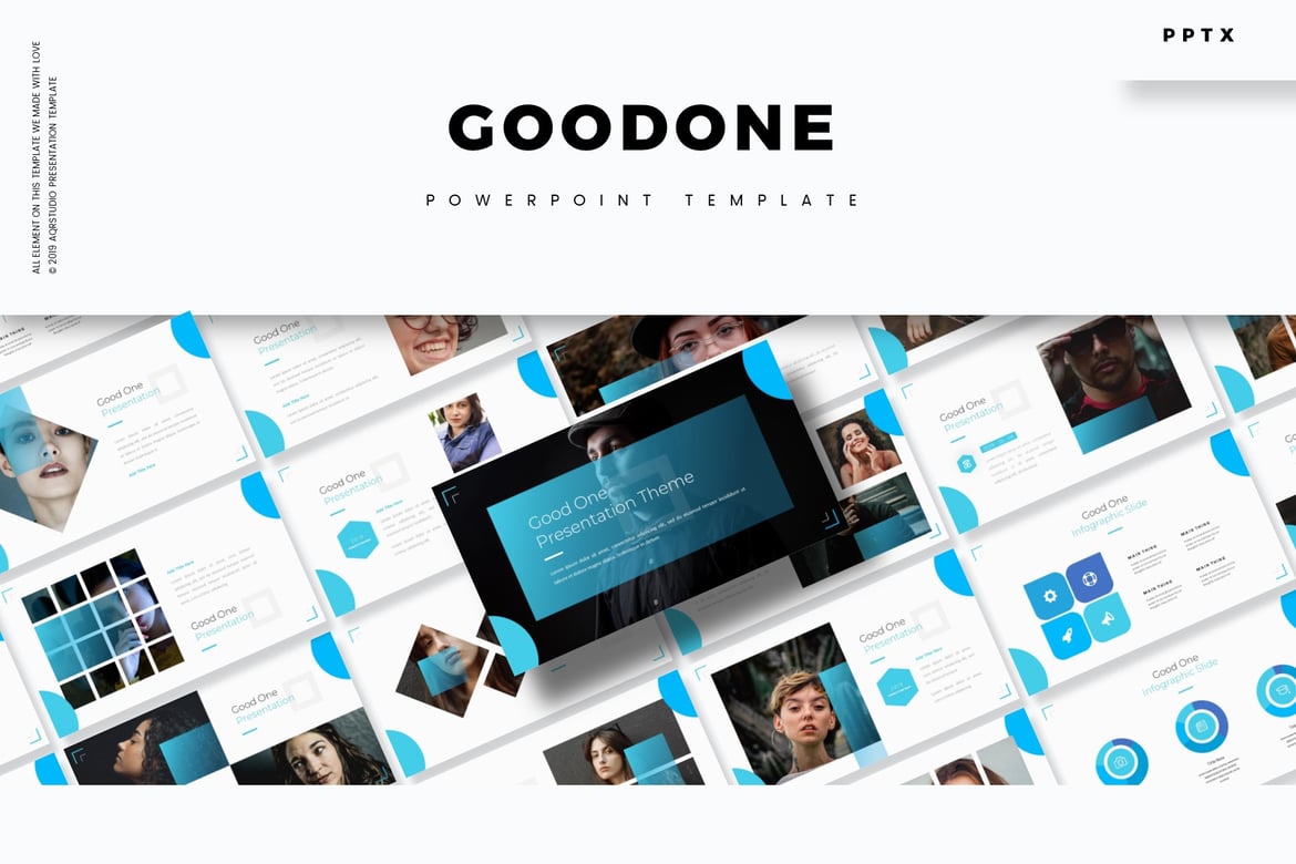Template PowerPoint Menarik - Good One untuk Presentasi Anda