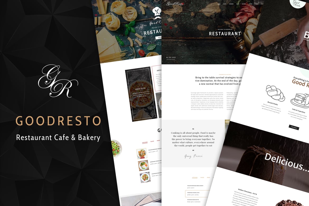 GoodResto - Tema WordPress Restoran yang Memukau dan Fleksibel
