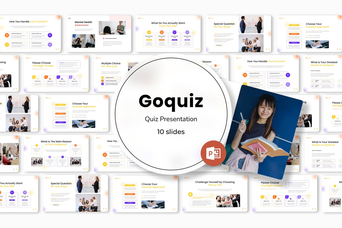 Goquiz - Template Powerpoint Presentasi yang Menarik