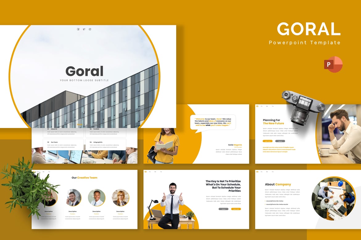 Goral - Template PowerPoint Serbaguna untuk Presentasi Anda
