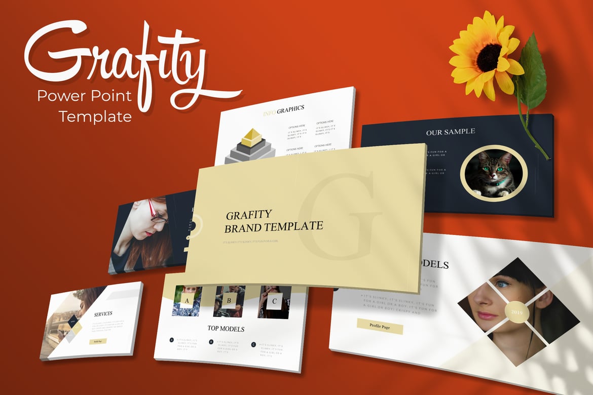Grafity - Template Presentasi Powerpoint Menarik dan Profesional