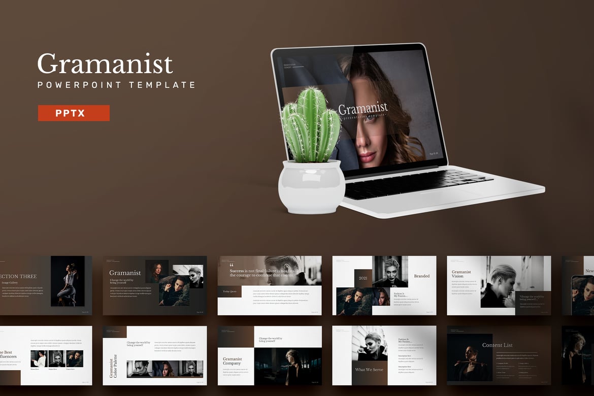 Gramanist - Template Powerpoint Profesional untuk Segala Kebutuhan