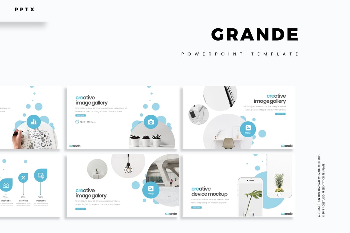 Template PowerPoint Grande - Presentasi Profesional untuk Segala Keperluan