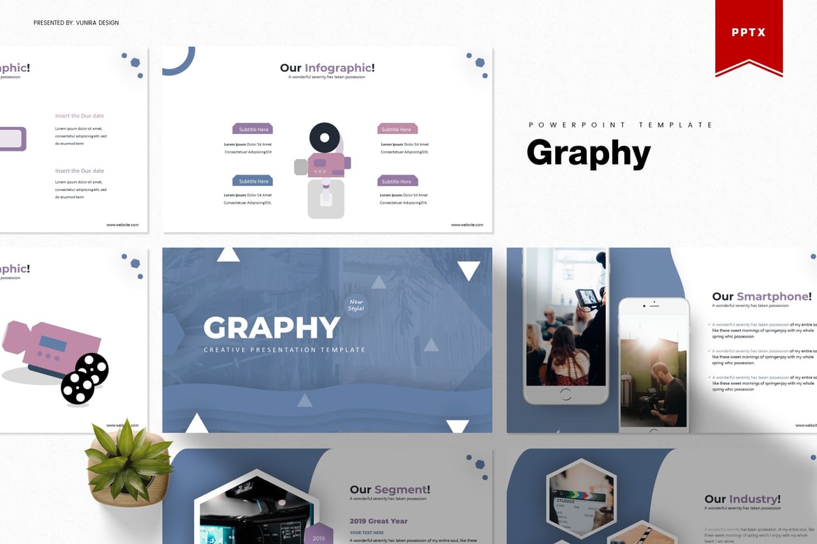 Template Powerpoint Graphy: Solusi Presentasi Profesional Anda