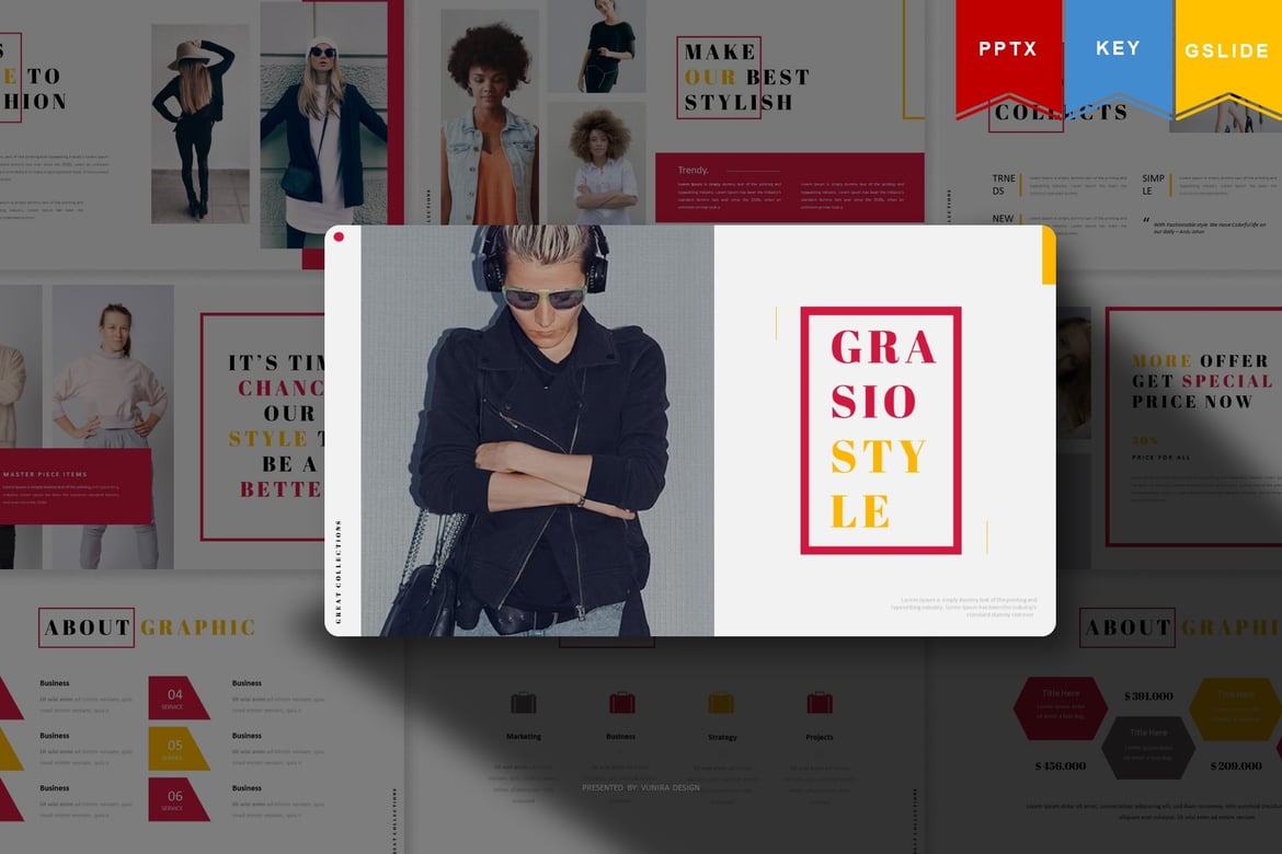 Grasiostyle - Template Presentasi PowerPoint, Keynote, dan Google Slides yang Menarik