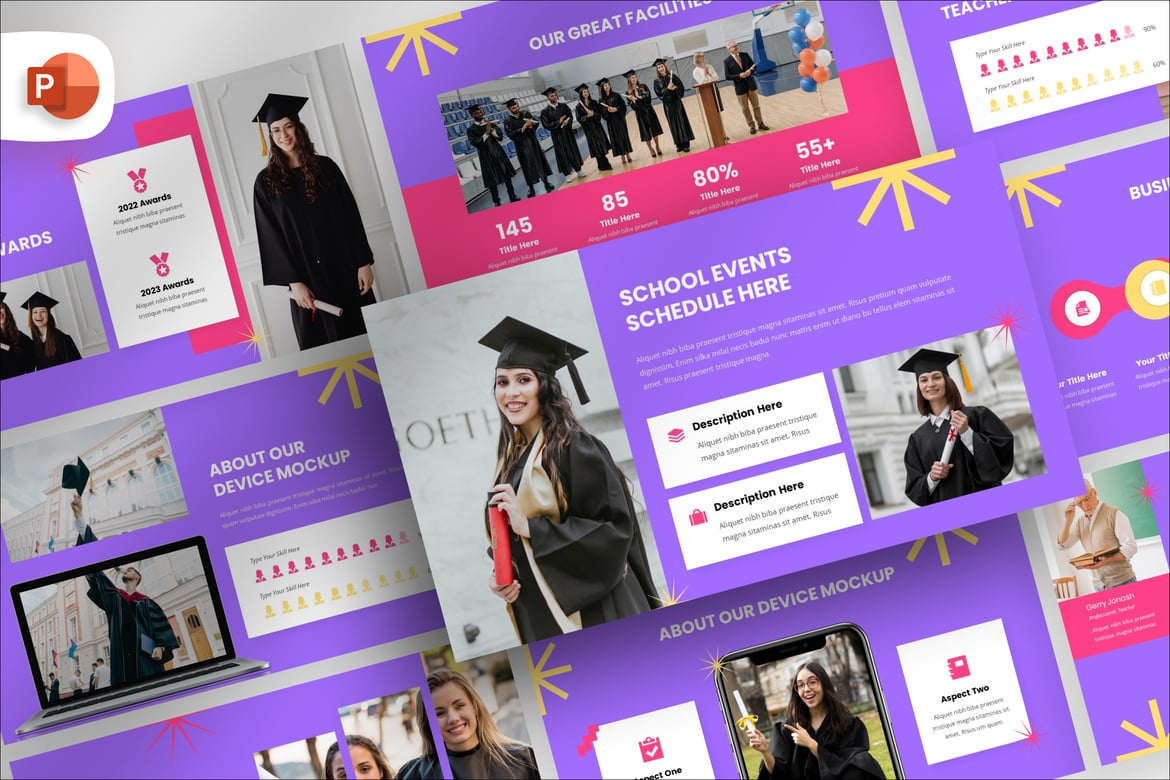 Template PowerPoint Wisuda yang Menarik dan Profesional