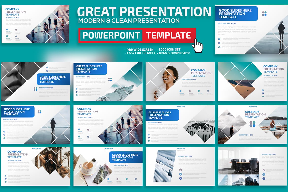 Template Presentasi PowerPoint Menarik dan Profesional