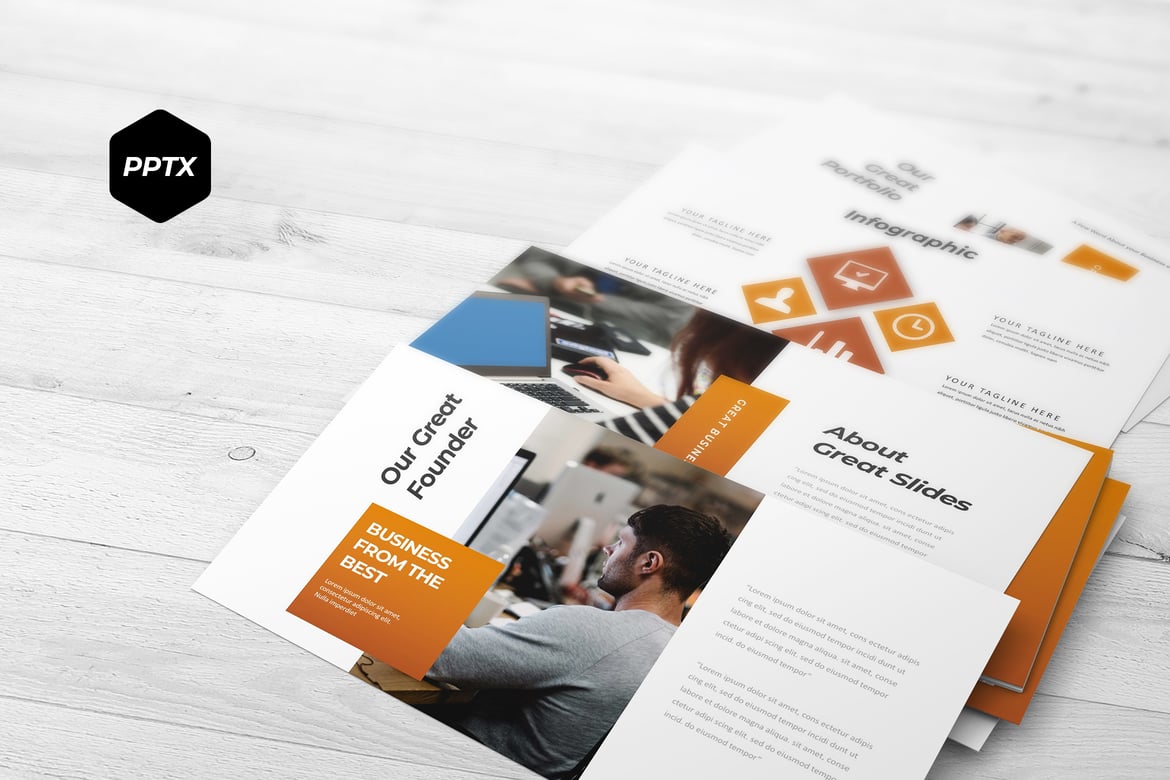 Template PowerPoint Serbaguna yang Menarik