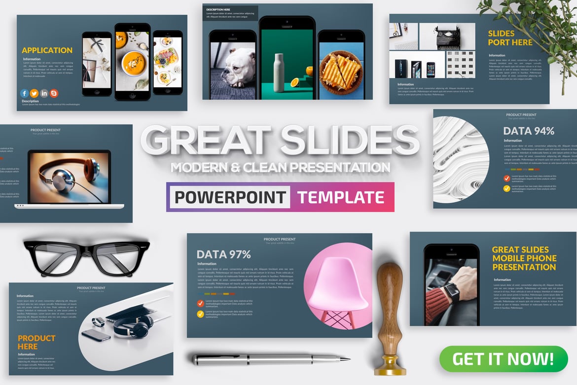 Template Presentasi PowerPoint Menarik dan Profesional