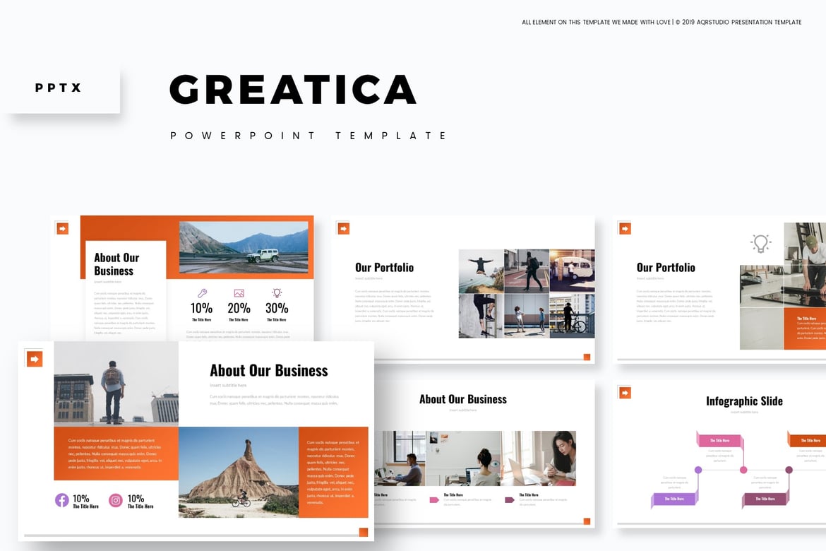 Greatica - Template Presentasi PowerPoint Serbaguna