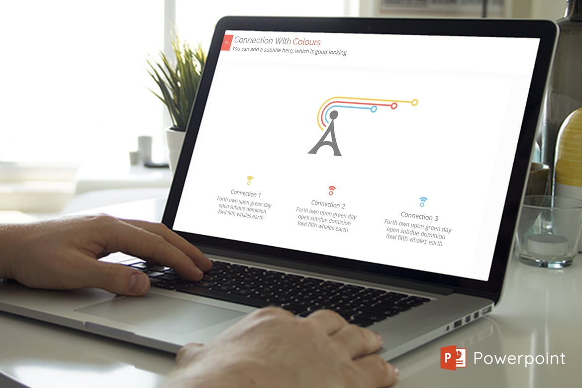 Template Presentasi Powerpoint Greendex yang Menarik dan Modern