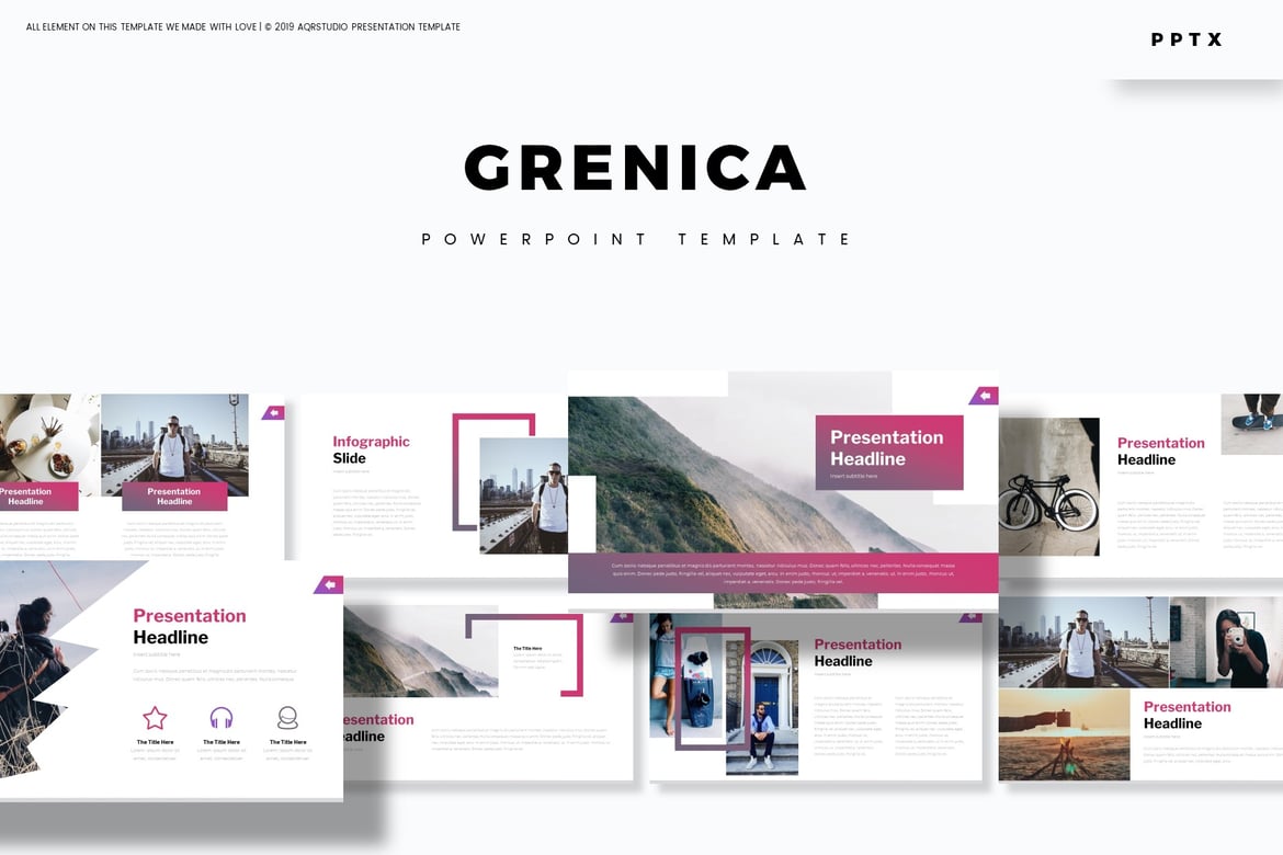 Grenica - Template Powerpoint Menarik dan Serbaguna