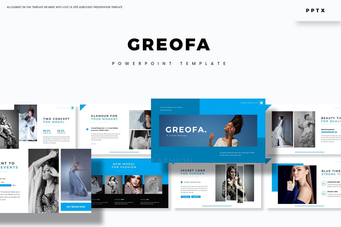 Greofa - Template PowerPoint Serbaguna untuk Presentasi Anda
