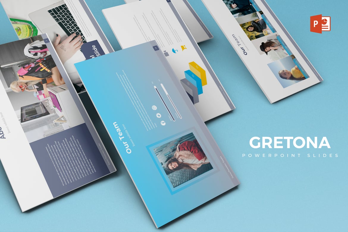 Gretona - Template PowerPoint Serbaguna yang Menarik