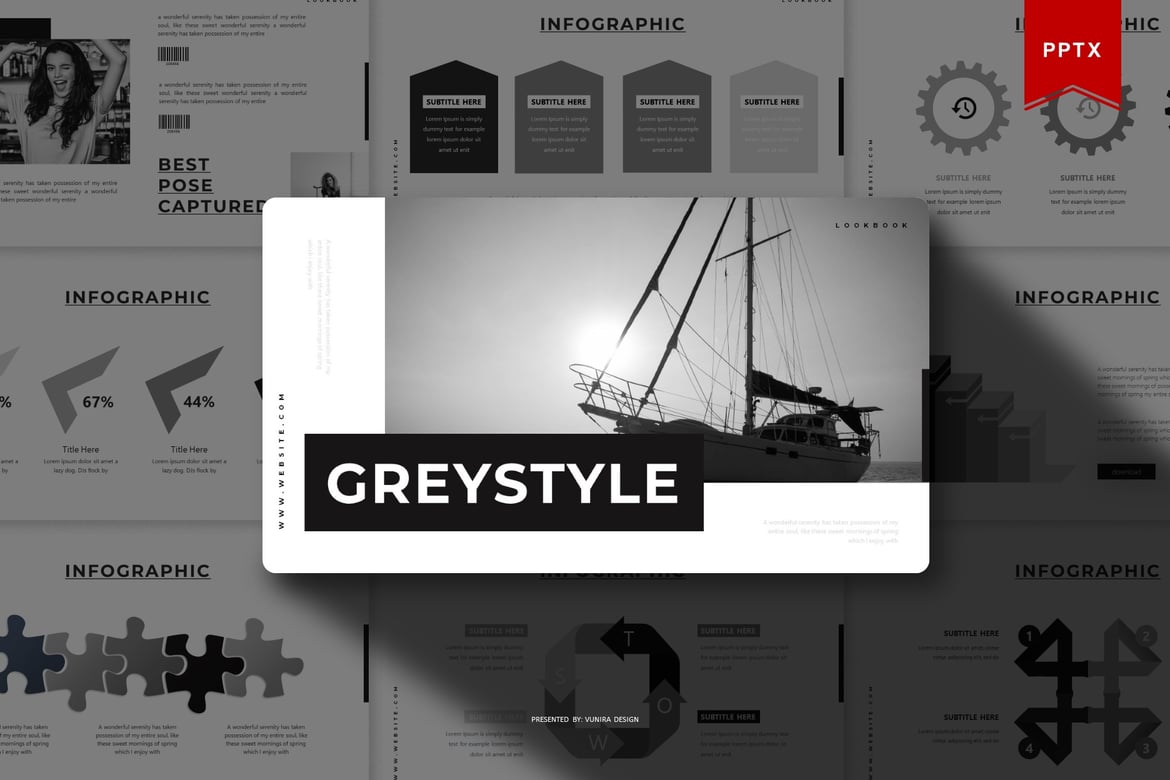 Template PowerPoint Greystyle: Solusi Presentasi Profesional Anda
