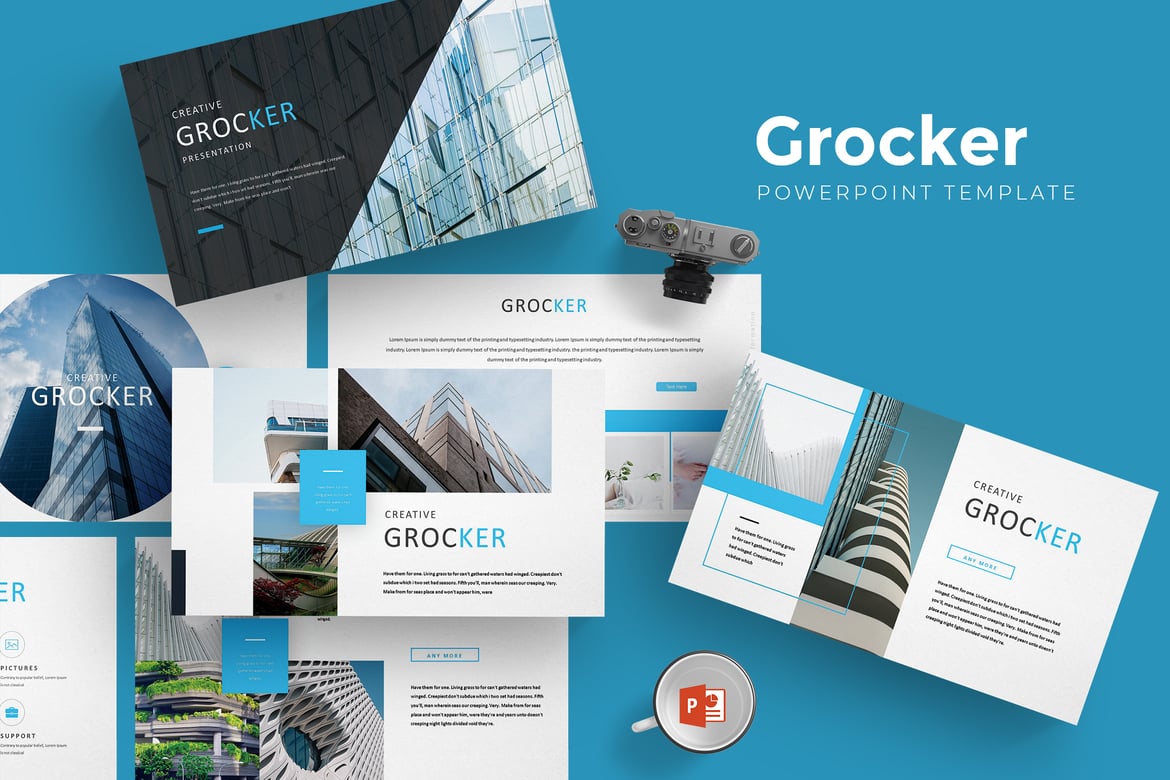 Grocker - Template PowerPoint Serbaguna dan Menarik