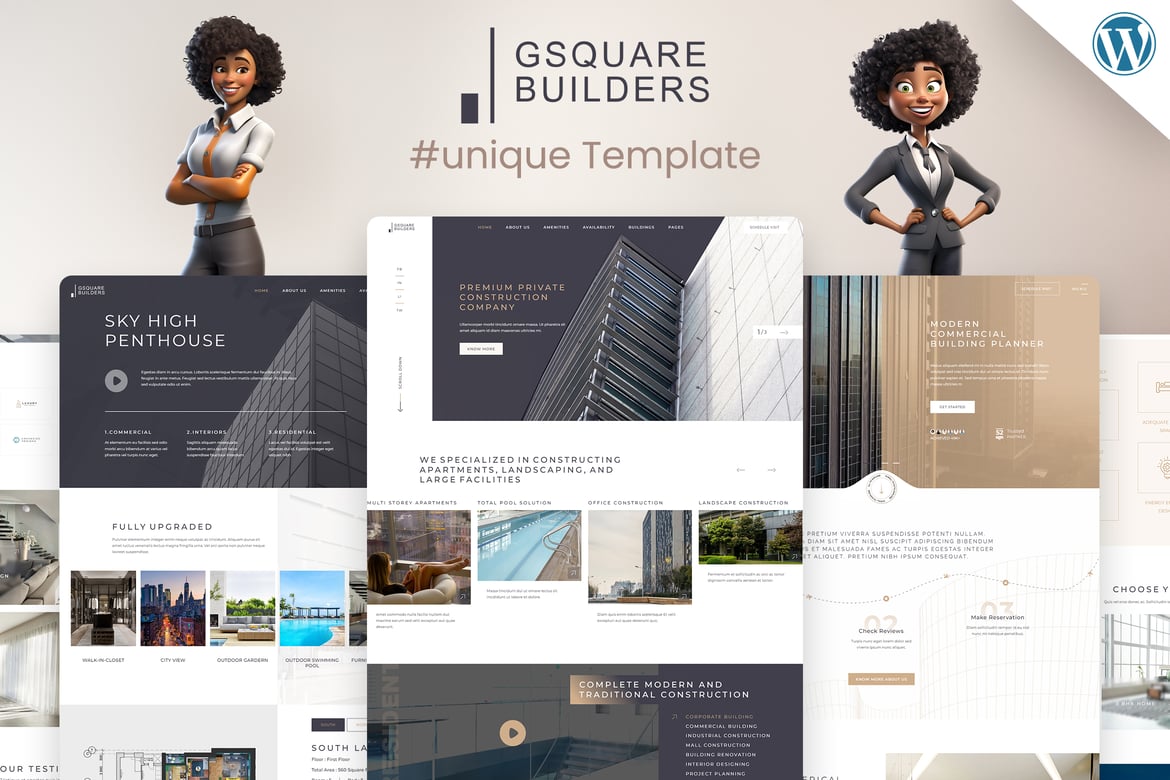 Gsquare - Tema WordPress Real Estate Terbaik untuk Properti Anda