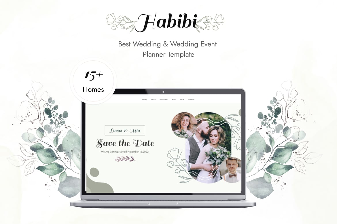 Habibi - Template Website Pernikahan dan Perencana Acara
